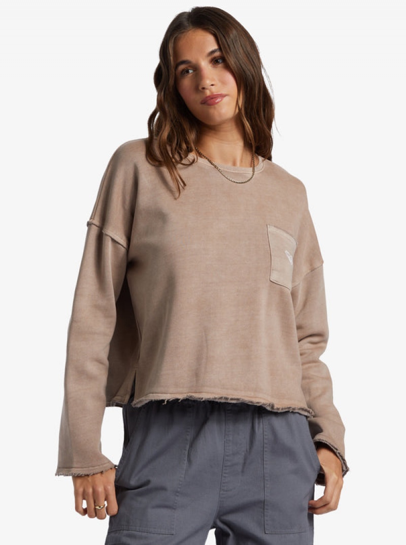 Roxy Doheny Crew Neck Loungewear | 81945-OBWN