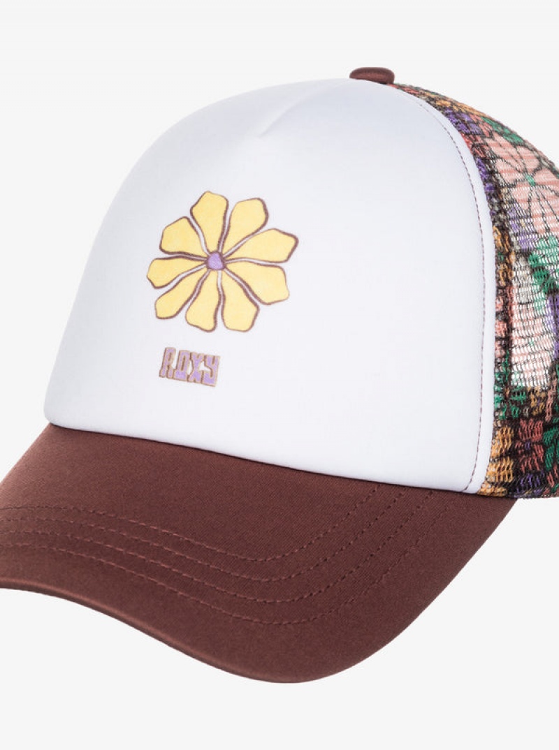 Roxy Donut Spain Trucker Hats | 86395-TLMY