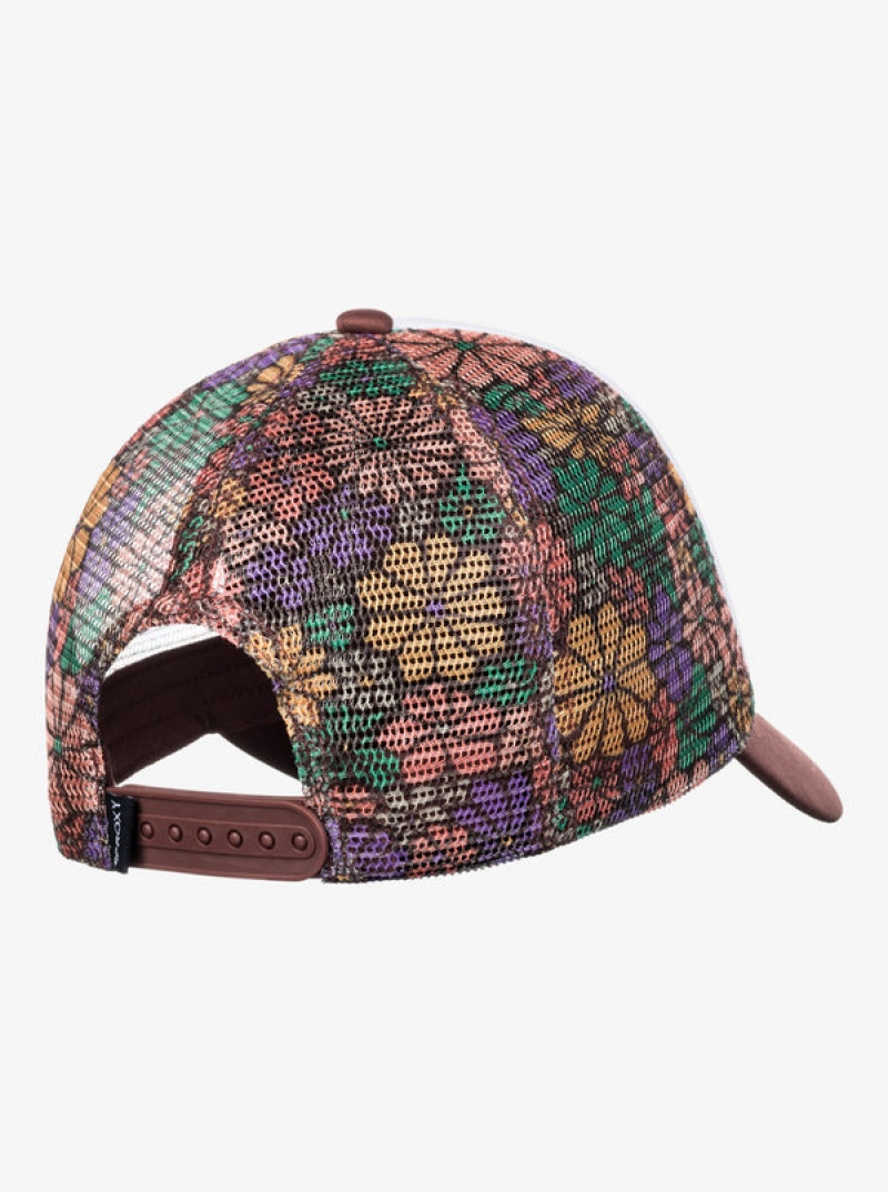 Roxy Donut Spain Trucker Hats | 86395-TLMY