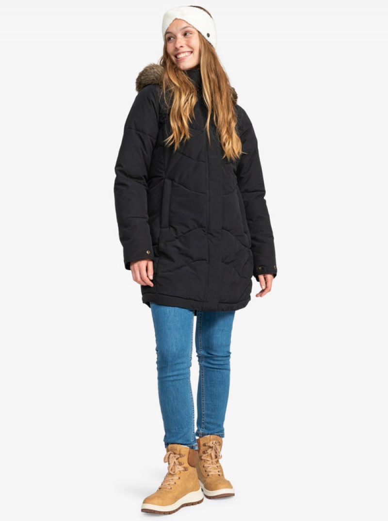 Roxy Ellie Longline Winter Jackets | 37296-WMST