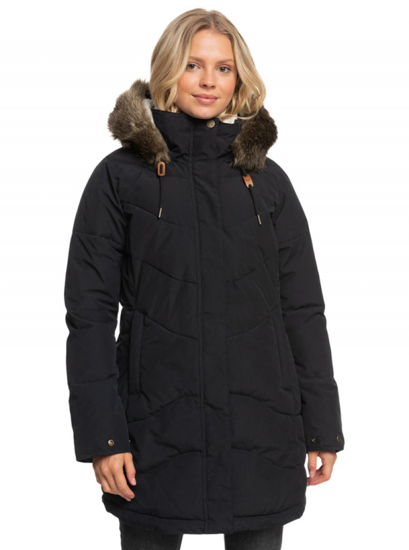 Roxy Ellie Longline Winter Jackets | 37296-WMST