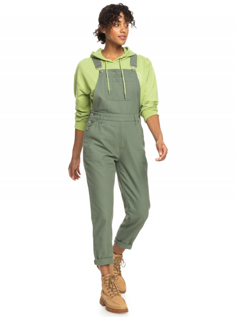 Roxy Eternal Change Overalls Jumpsuits | 80132-MGAE