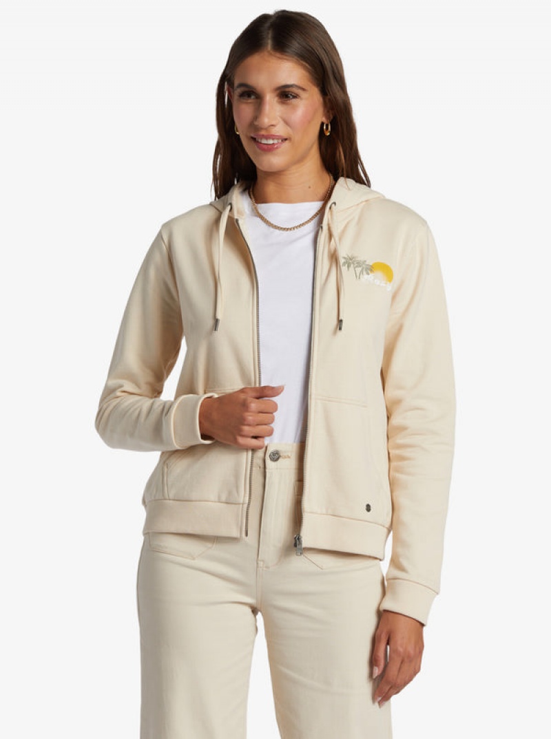 Roxy Evening Hike Zip-Up Loungewear | 06721-XCEZ