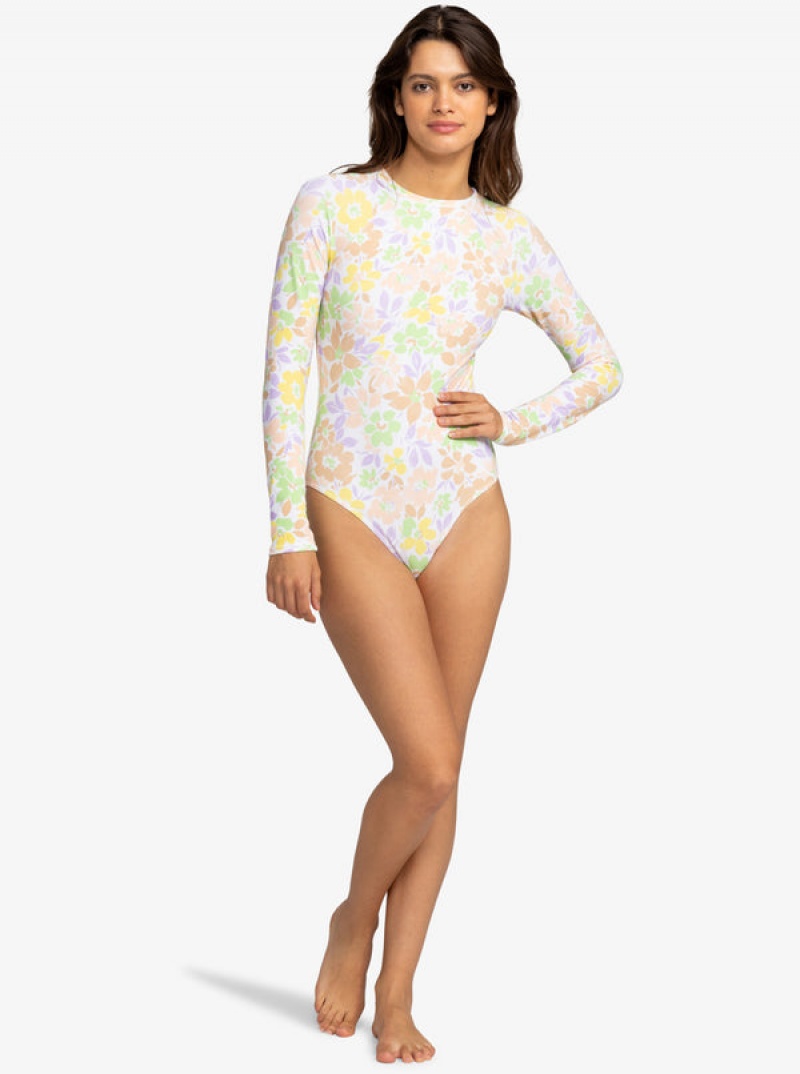 Roxy Fashion Long Sleeve 2 Swimsuits | 43208-SVMW