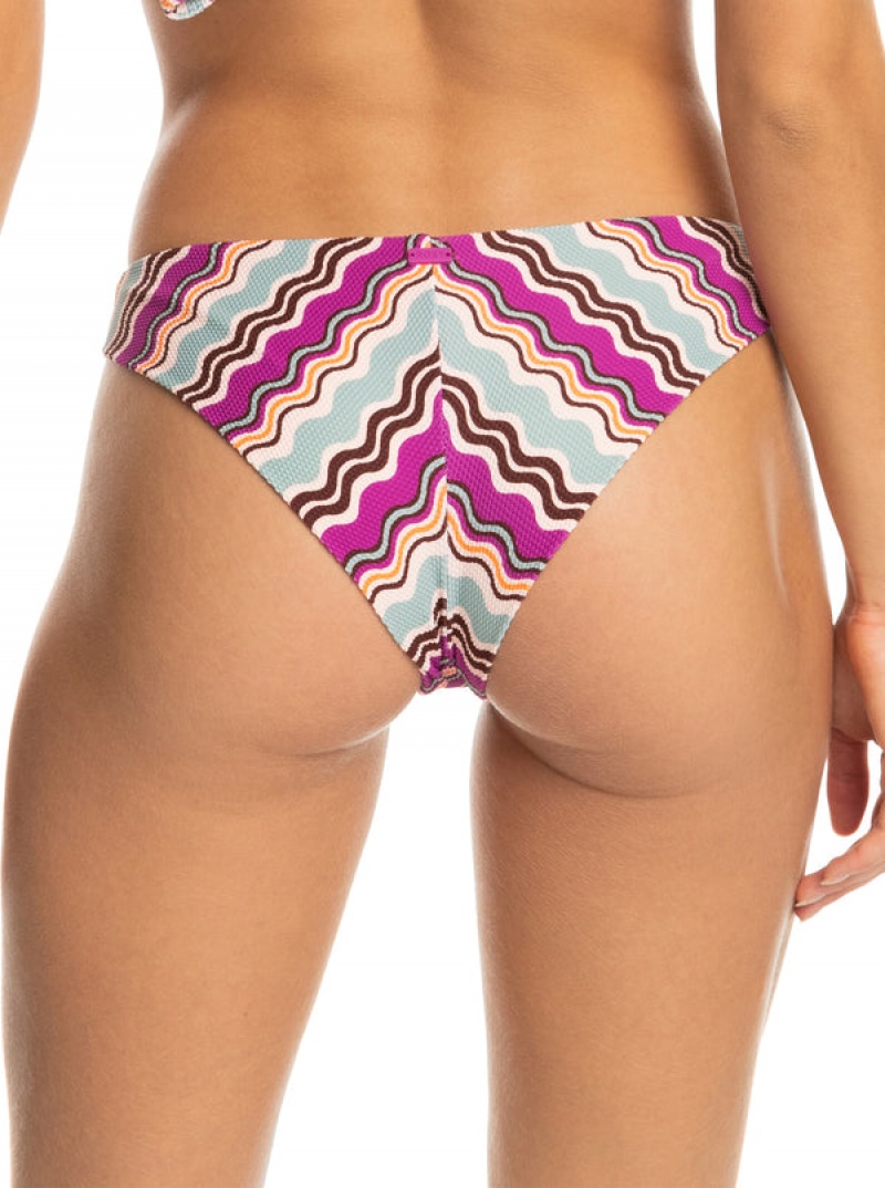 Roxy Flowy Mood Cheeky Bikini Bottoms | 27583-ODXM