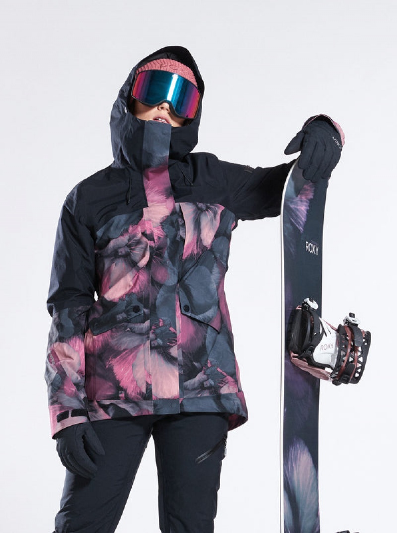 Roxy GORE-TEX® Glade Technical Snowboard Jackets | 30194-FLRI