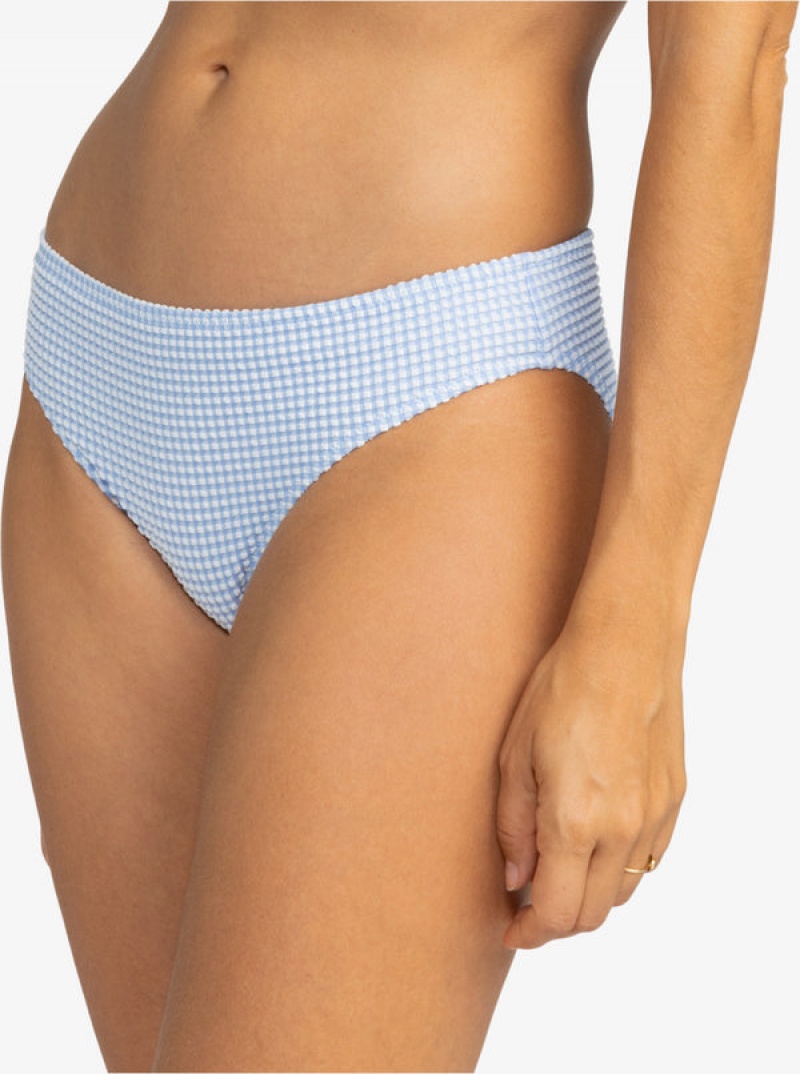 Roxy Gingham Hipster Bikini Bottoms | 04635-POLW