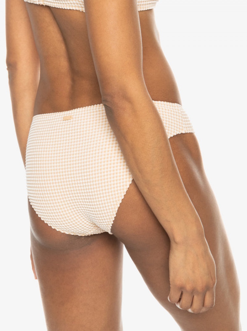 Roxy Gingham Hipster Bikini Bottoms | 12934-TPUM