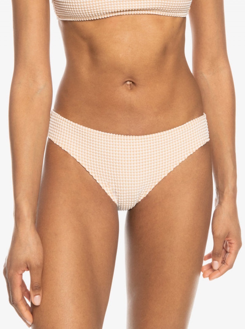 Roxy Gingham Hipster Bikini Bottoms | 12934-TPUM