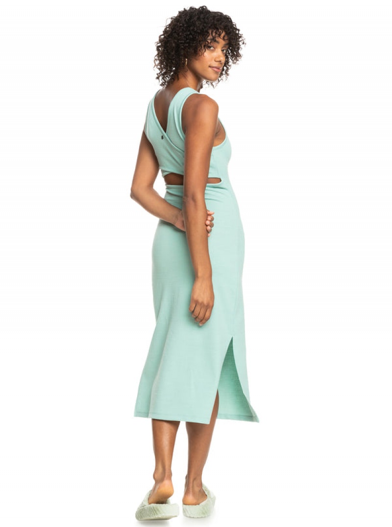 Roxy Good Keepsake Midi Dress | 24987-TDSB