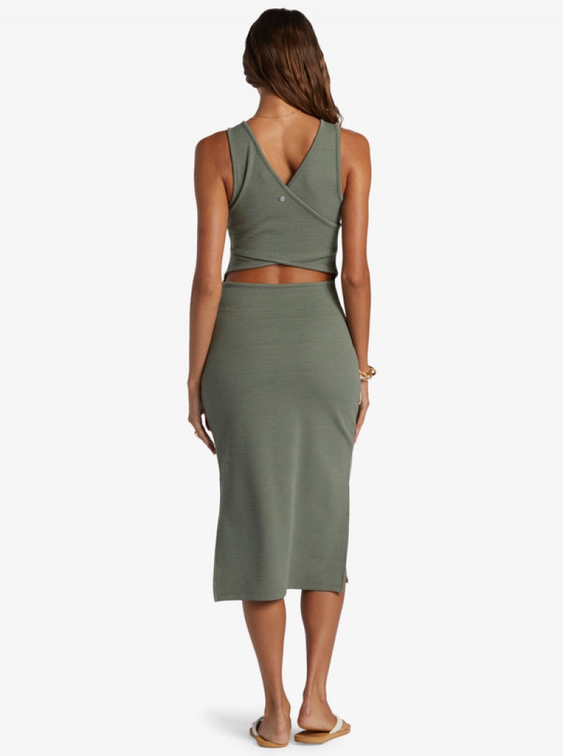 Roxy Good Keepsake Midi Dress | 41893-EBJA