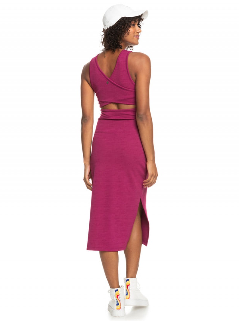 Roxy Good Keepsake Midi Dress | 70643-PFVH