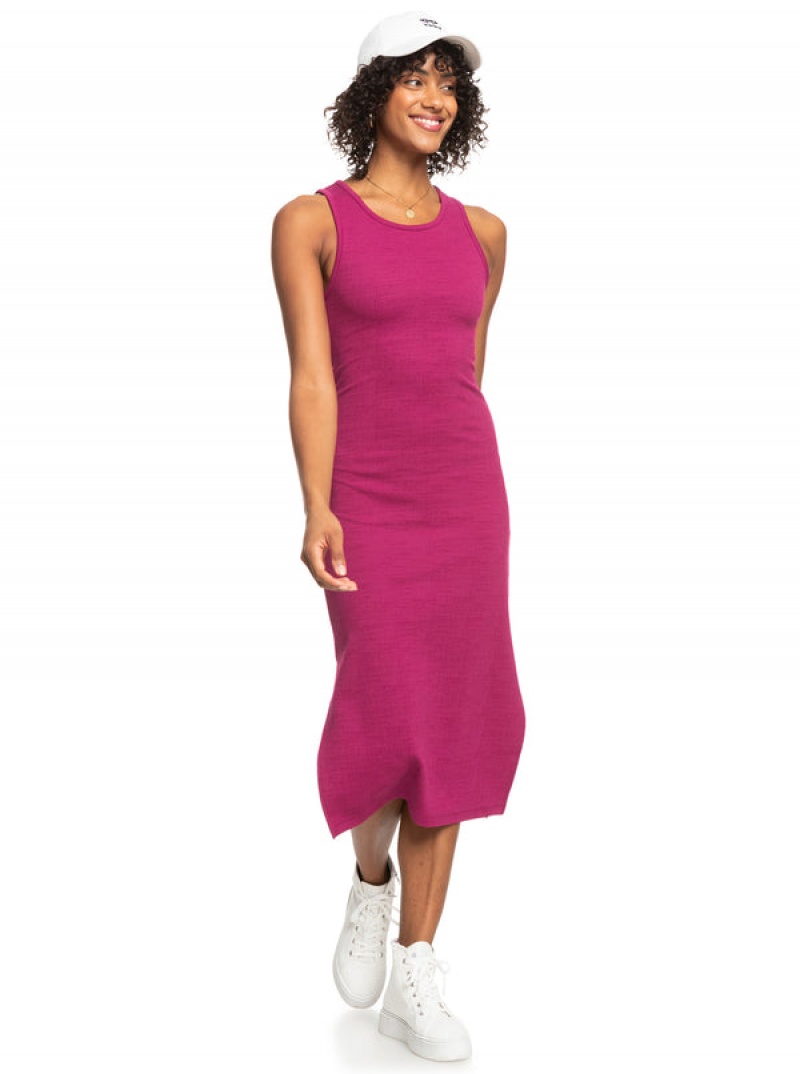 Roxy Good Keepsake Midi Dress | 70643-PFVH