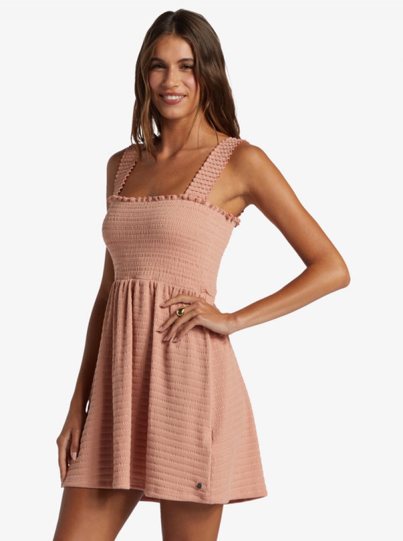 Roxy Hanging 10 Off-The-Shoulder Dress | 37456-DHFW