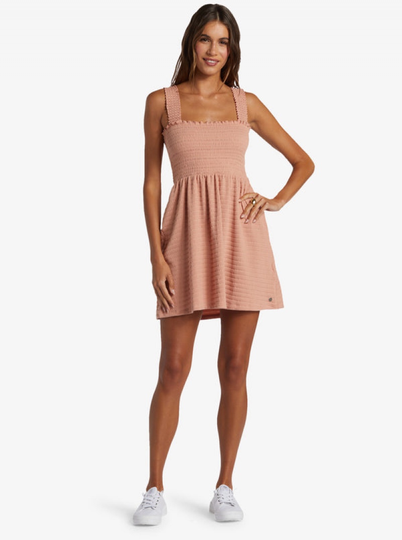 Roxy Hanging 10 Off-The-Shoulder Dress | 37456-DHFW