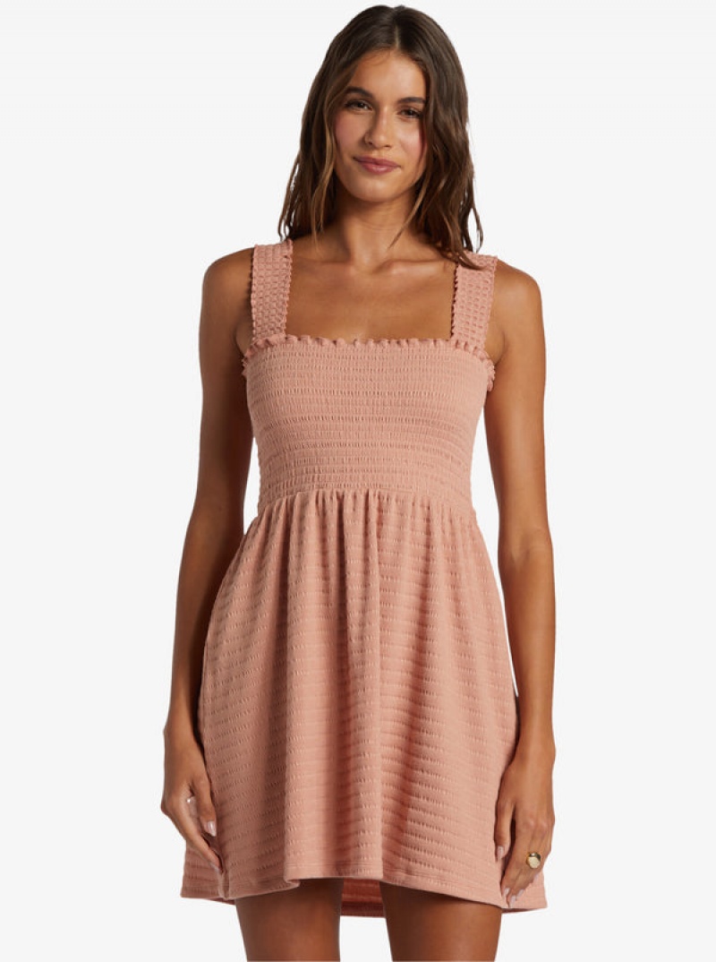 Roxy Hanging 10 Off-The-Shoulder Dress | 37456-DHFW