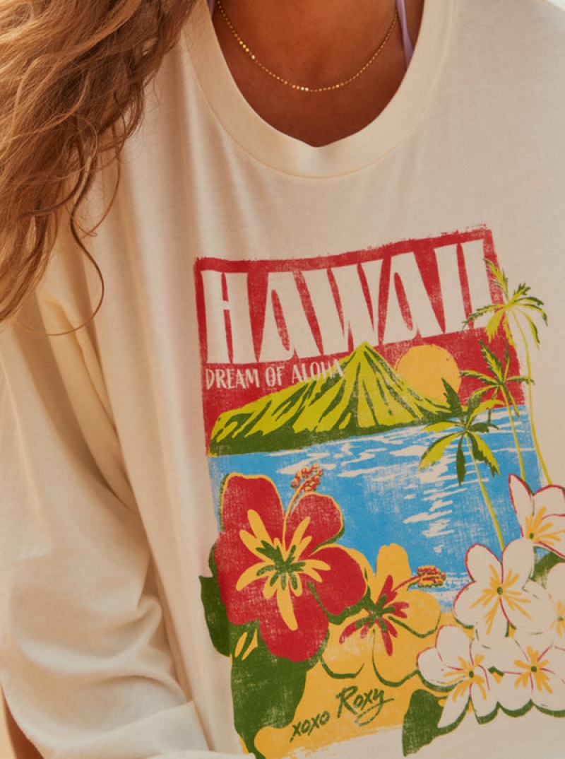 Roxy Hawaiian Vacay Olsc T-shirts | 28514-XUYR