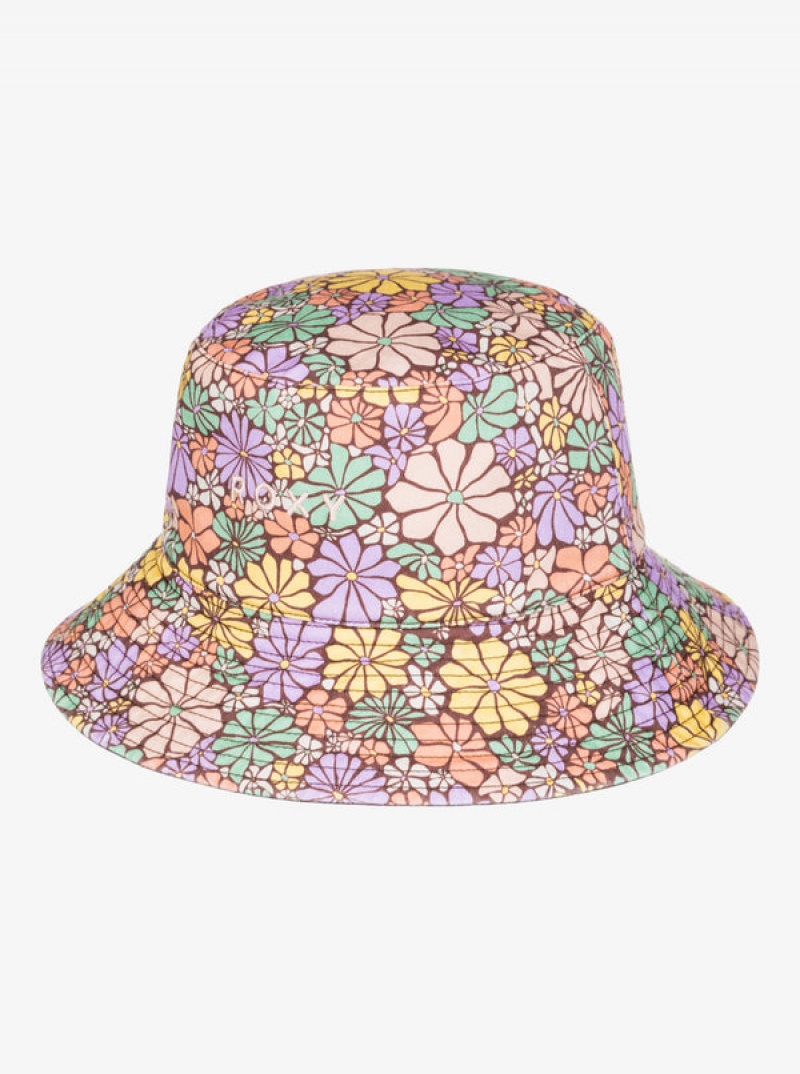 Roxy Jasmine Paradise Reversible Sun Hats | 96153-GBEQ