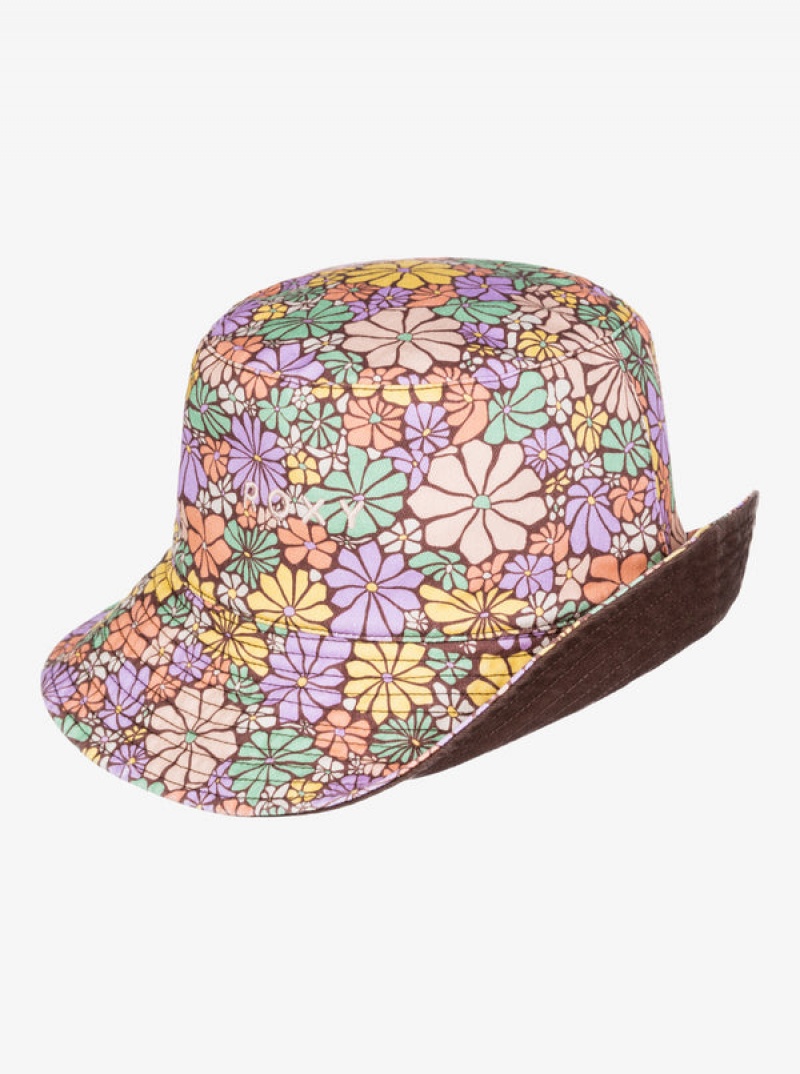 Roxy Jasmine Paradise Reversible Sun Hats | 96153-GBEQ