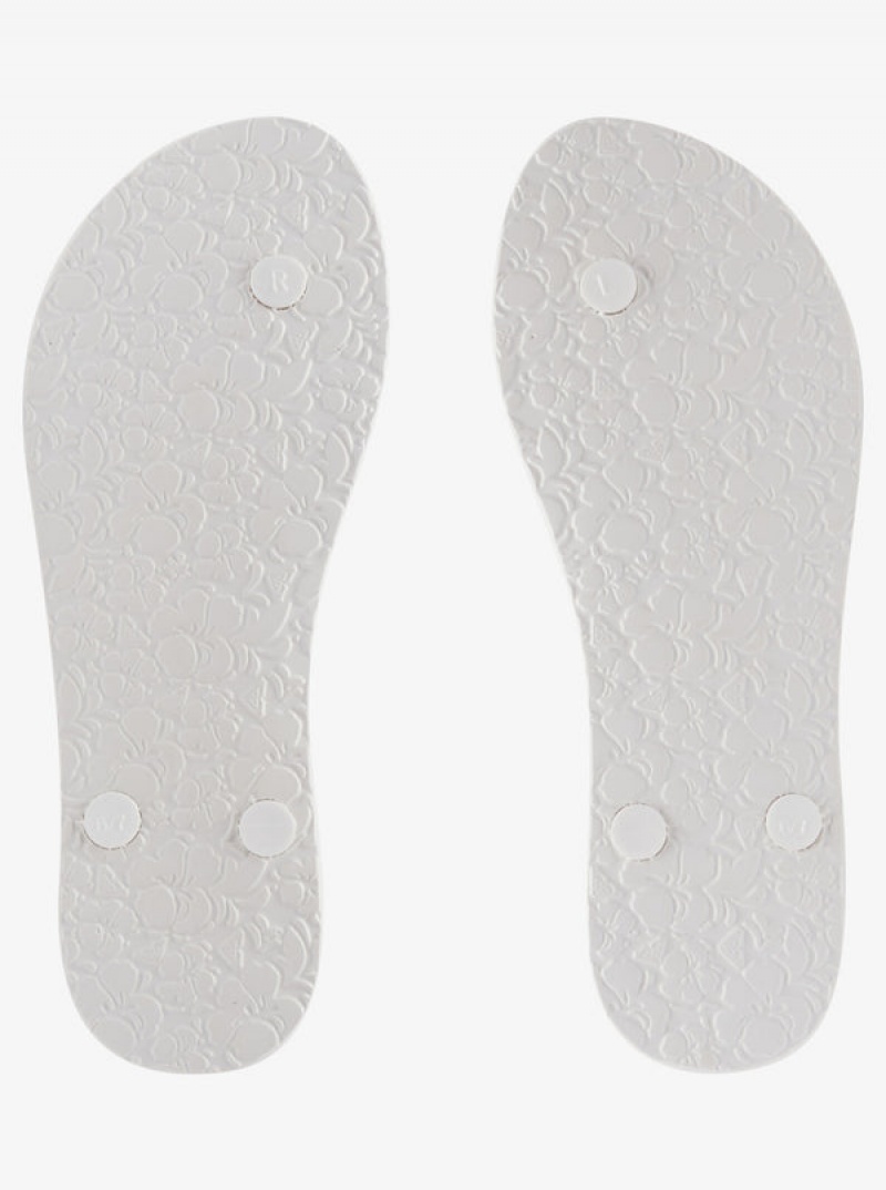 Roxy Jettie Flip Flops | 08135-MQTW