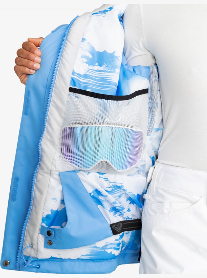 Roxy Jetty Block Technical Snowboard Jackets | 70629-KUXL