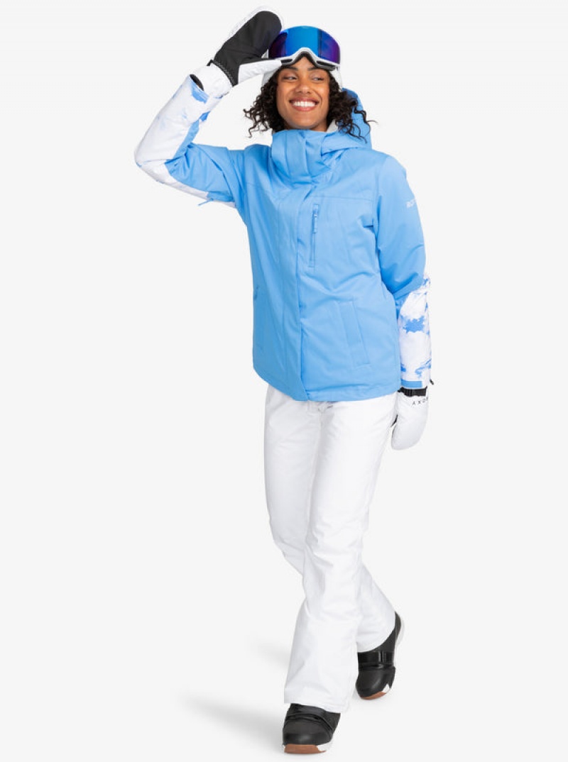 Roxy Jetty Block Technical Snowboard Jackets | 70629-KUXL