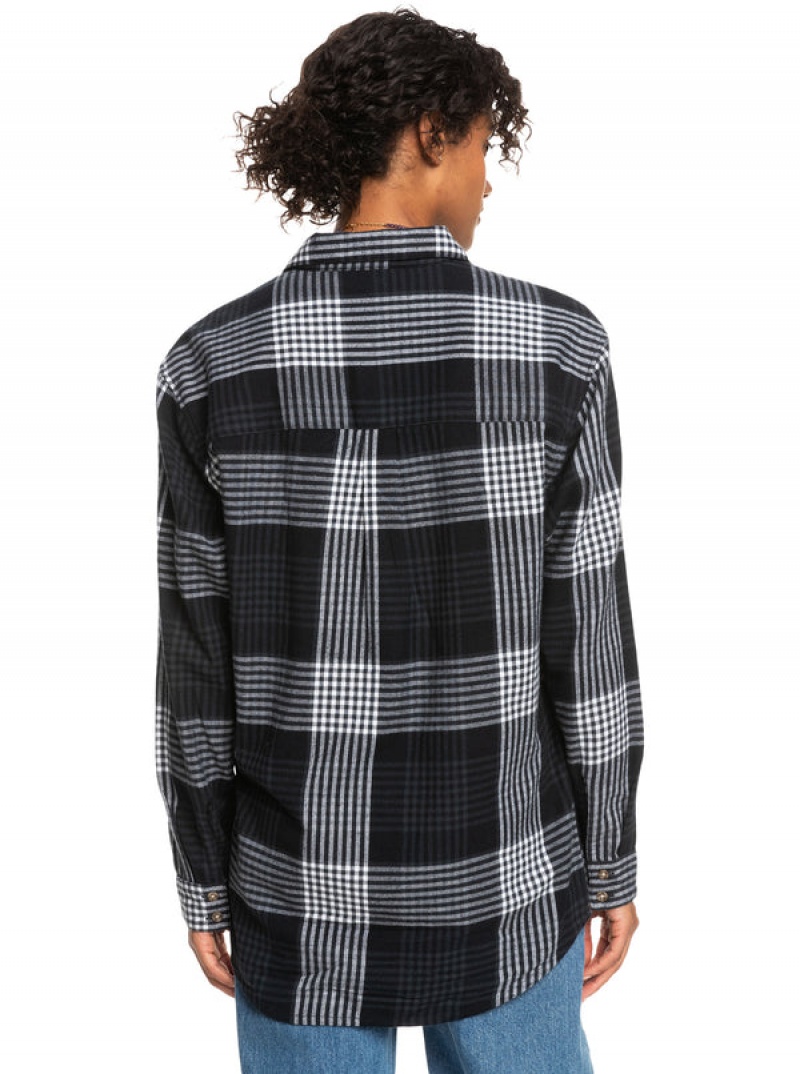 Roxy Let It Go Flannel Long Sleeve Tops | 50647-GUWH