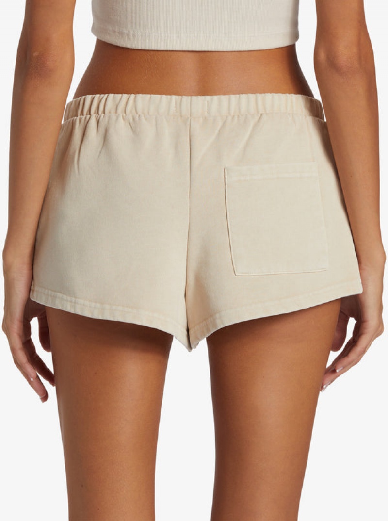 Roxy Lineup Fleece Sweat Shorts | 46128-GRZQ