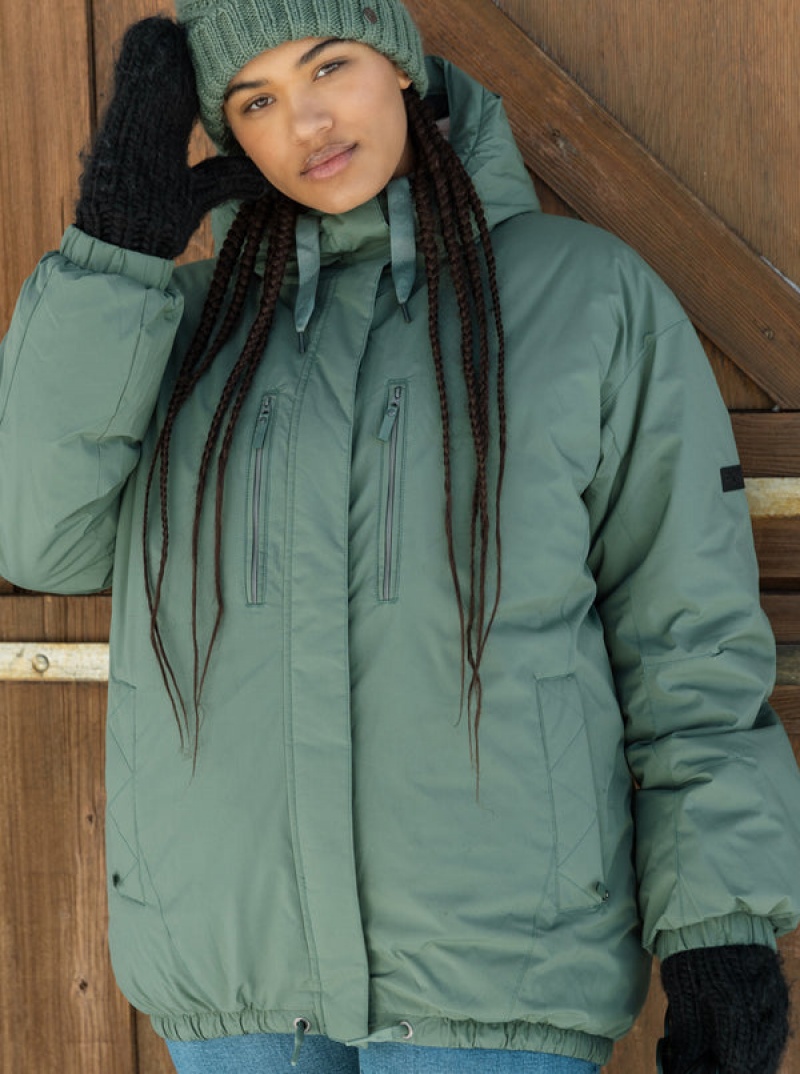 Roxy Lofty Cloud Winter Parka Jackets | 80347-JISG