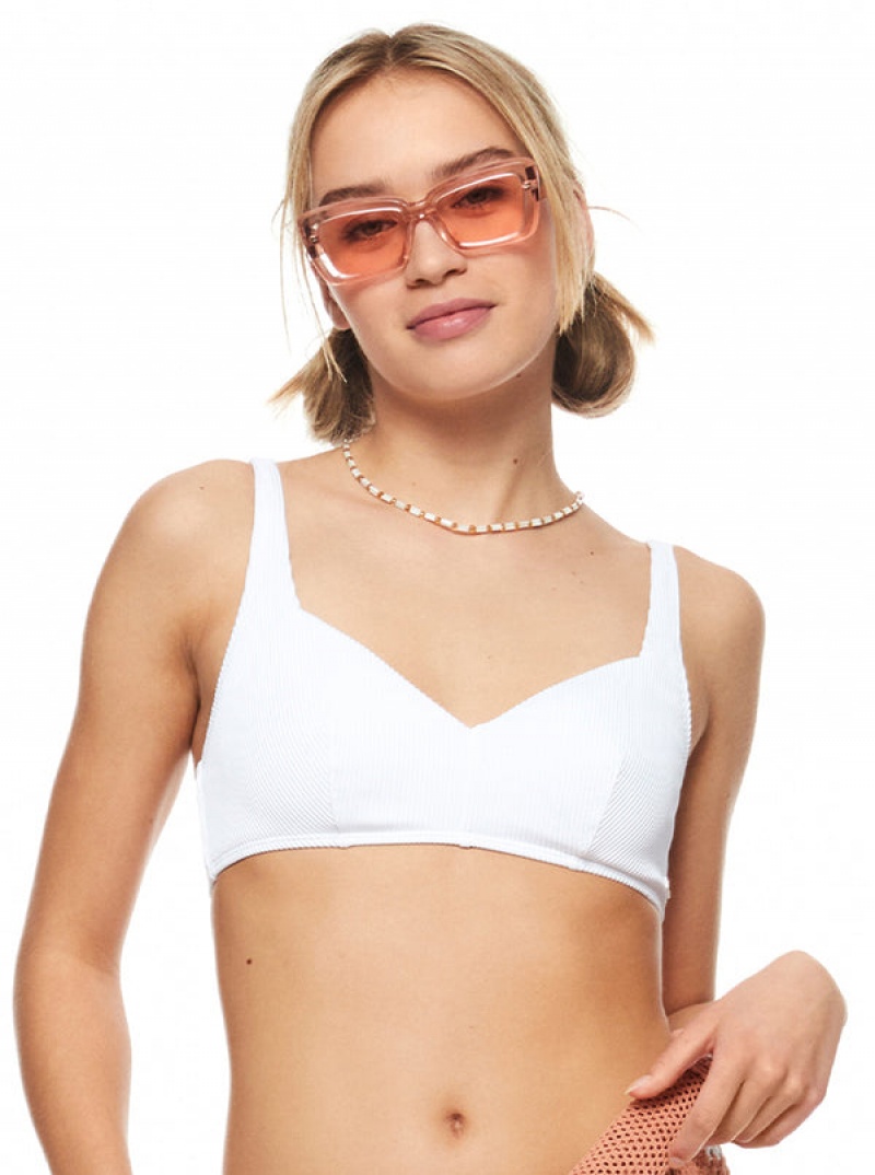 Roxy Love The Sun Ray Bikini Tops | 25781-PLQB