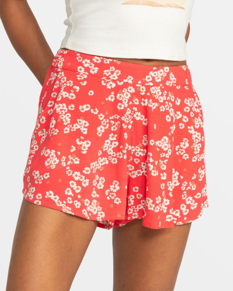 Roxy Midnight Avenue Relaxed Fit Printed Shorts | 63915-GXUS