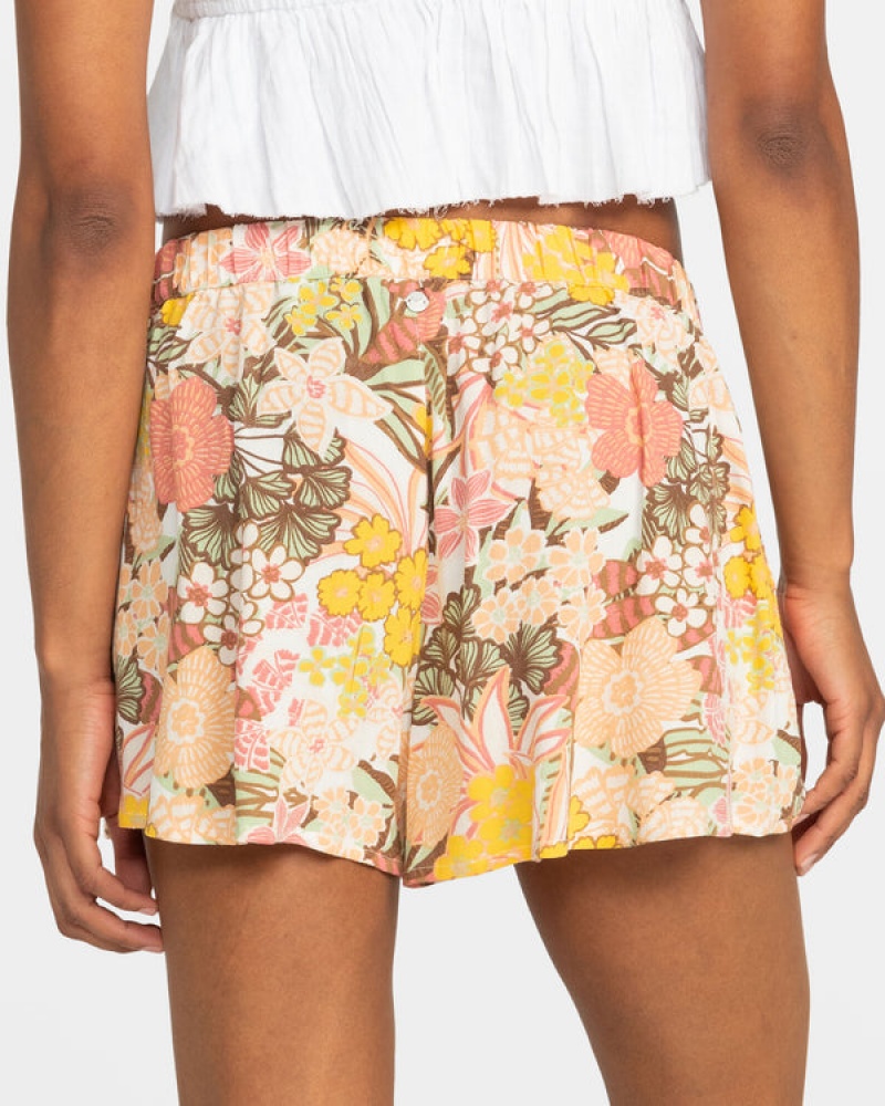 Roxy Midnight Avenue Relaxed Fit Printed Shorts | 42905-RZYB