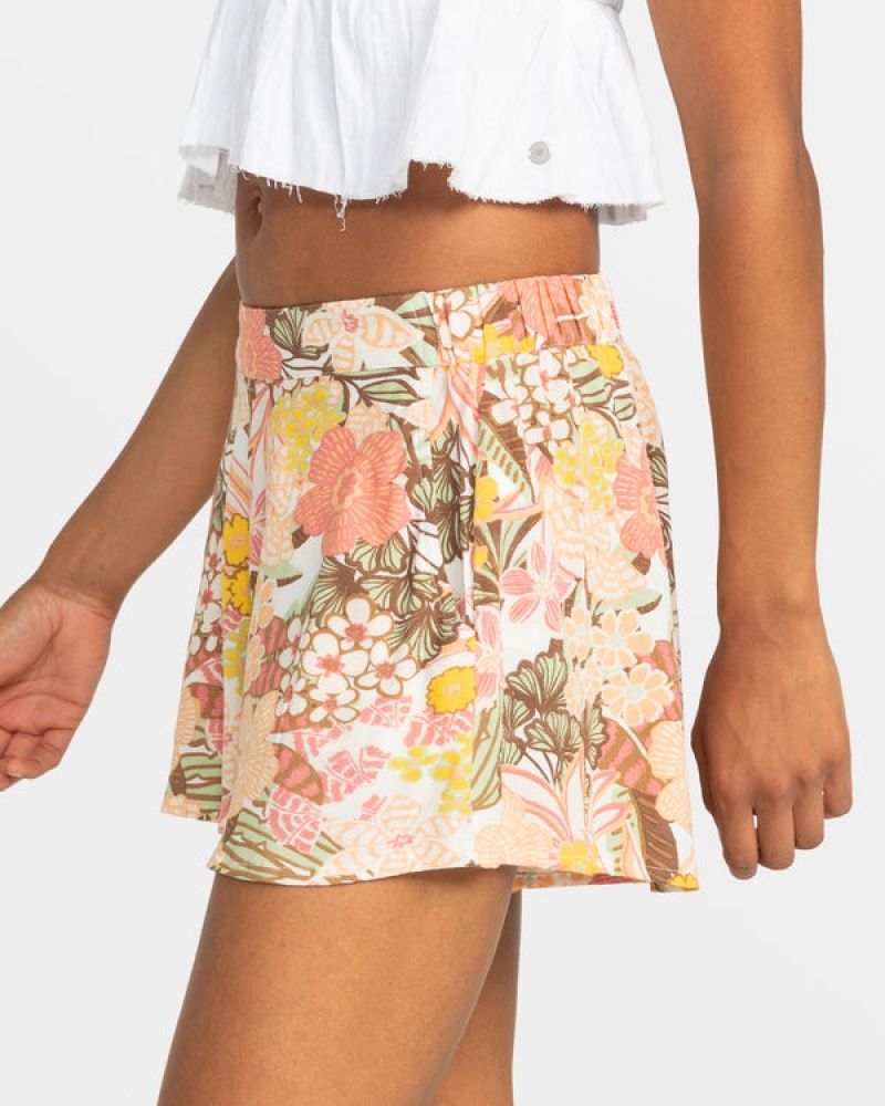 Roxy Midnight Avenue Relaxed Fit Printed Shorts | 42905-RZYB