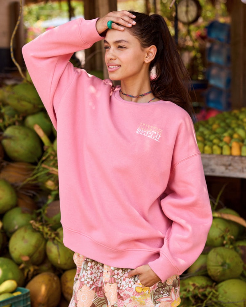 Roxy Morning Hike Crew Neck Loungewear | 45267-JSUT