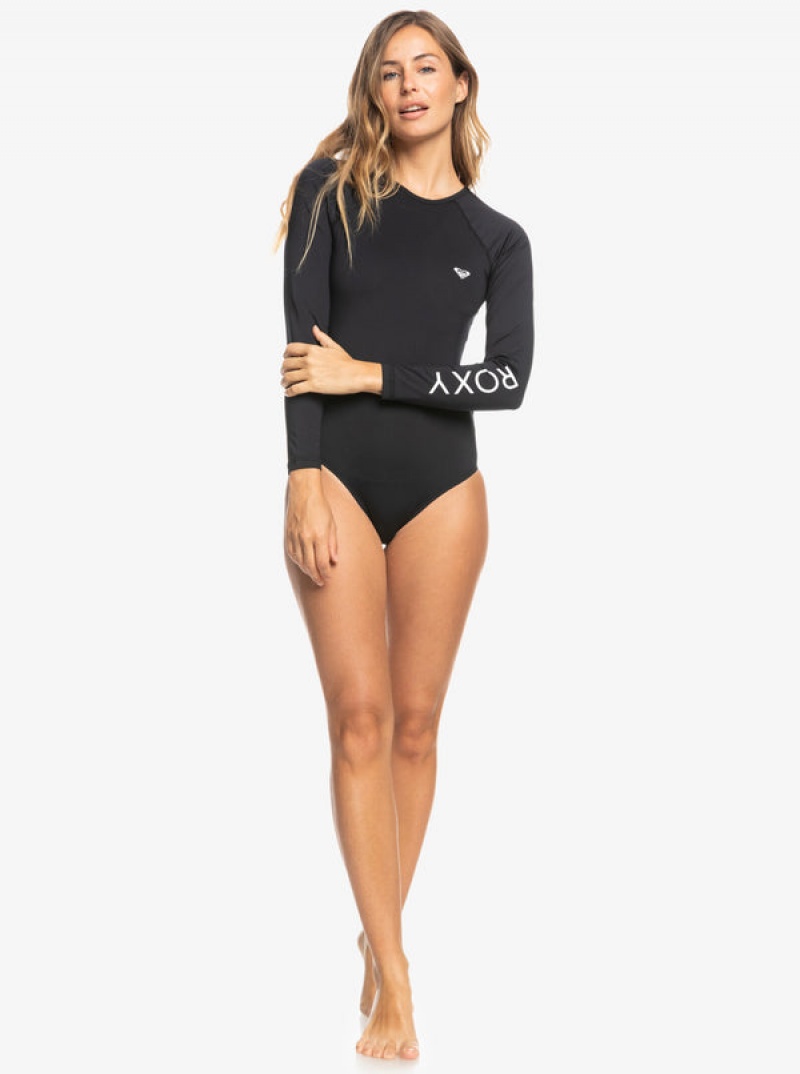 Roxy New Essentials Long Sleeve One-Piece Swimsuits | 19386-FGBS