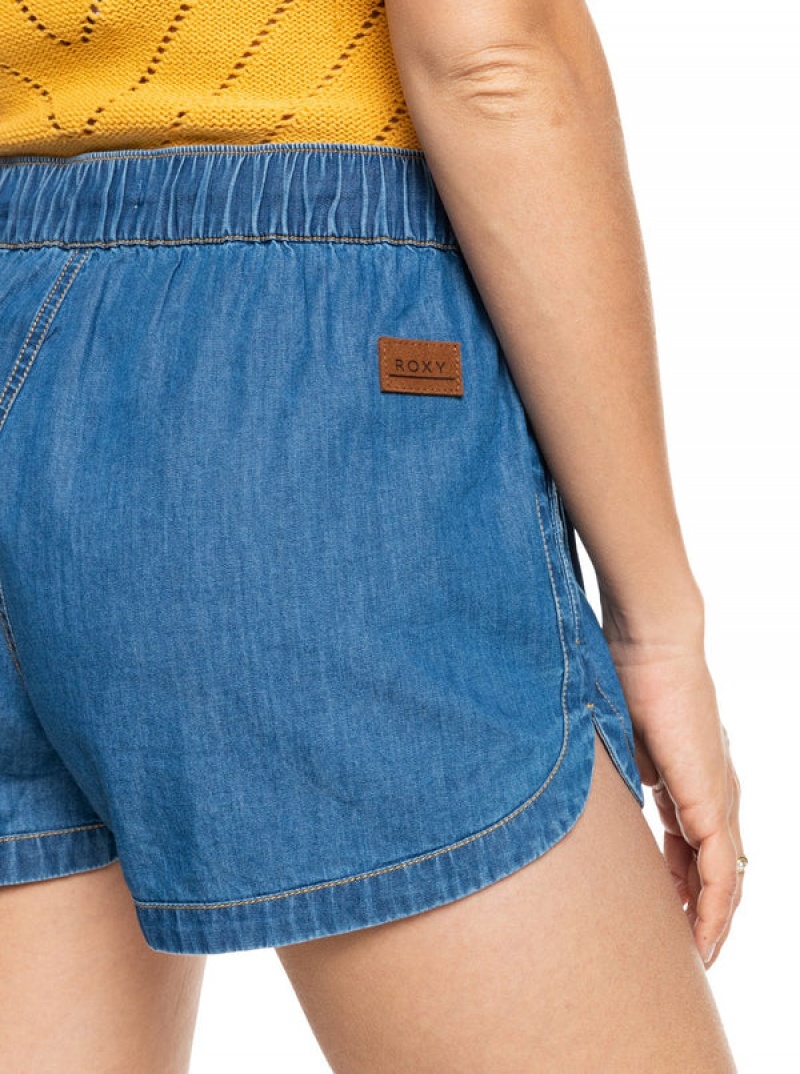 Roxy New Impossible Denim Shorts | 80695-CVLZ