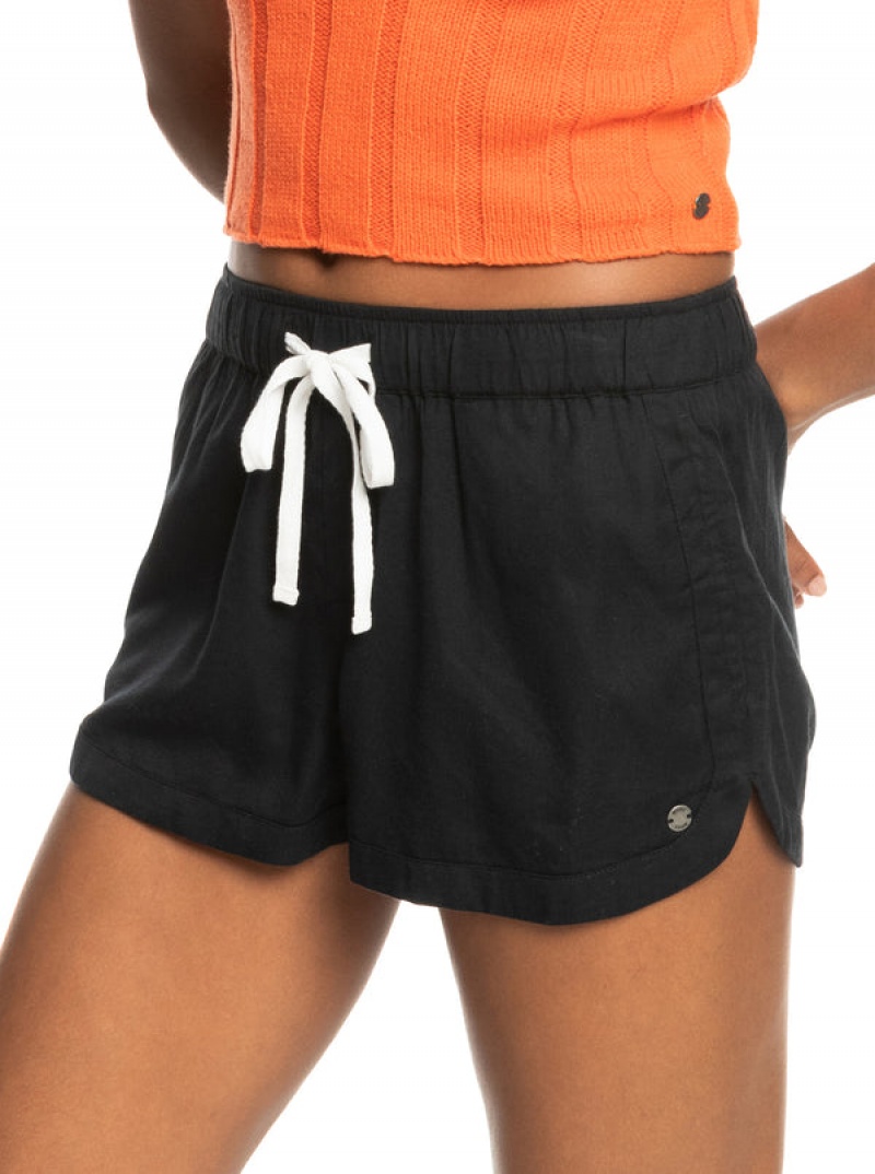 Roxy New Impossible Love Elastic Waist Shorts | 69273-FEKZ