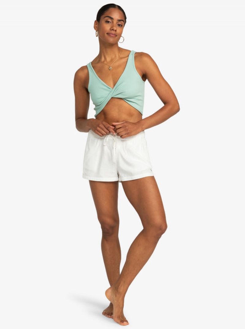 Roxy New Impossible Love Elastic Waist Shorts | 62194-JFWP