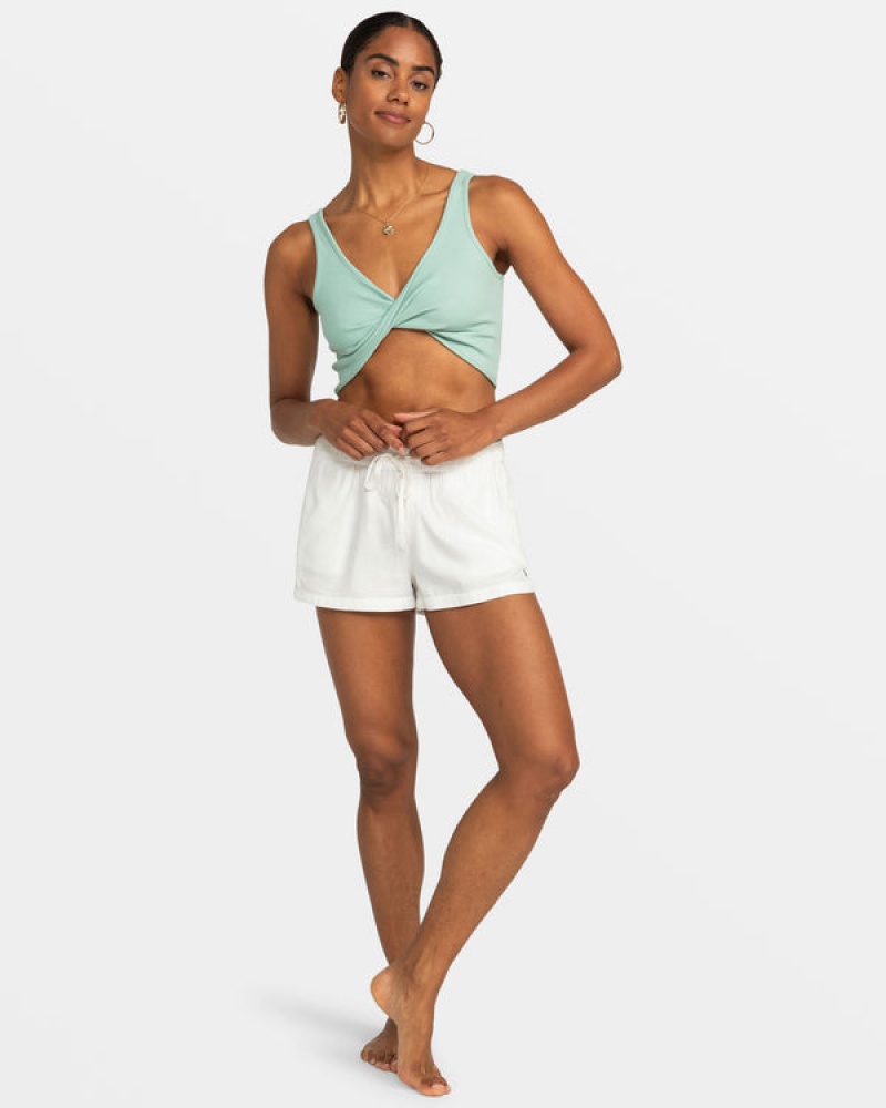 Roxy New Impossible Love Elastic Waist Shorts | 62194-JFWP