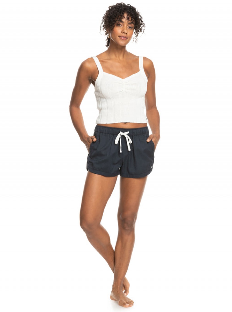 Roxy New Impossible Love Elastic Waist Shorts | 59384-RLYM