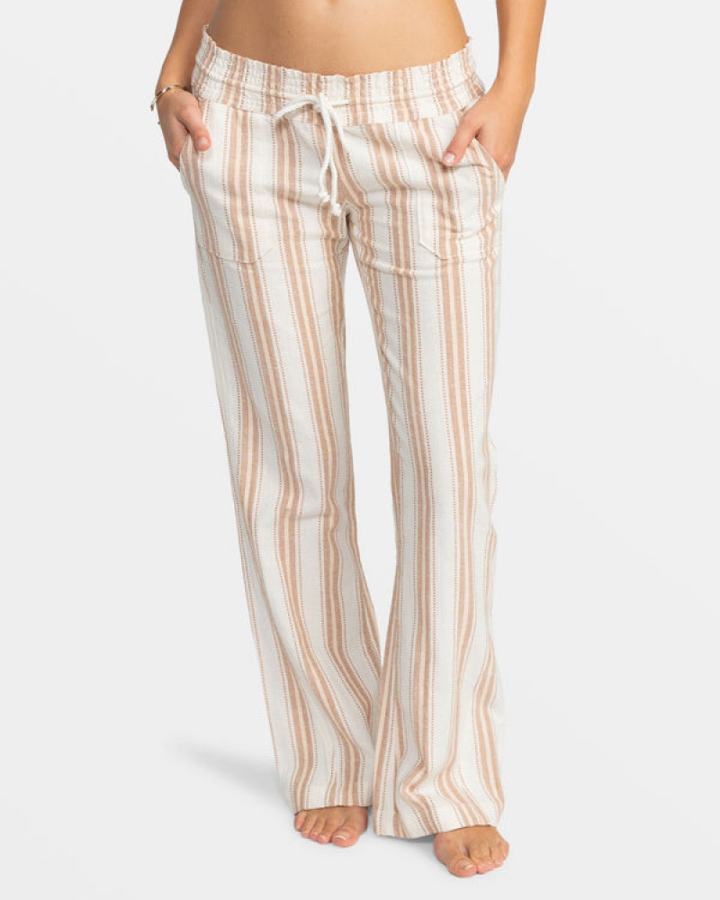 Roxy Oceanside Beach Flared Beach Pants | 03751-MDER