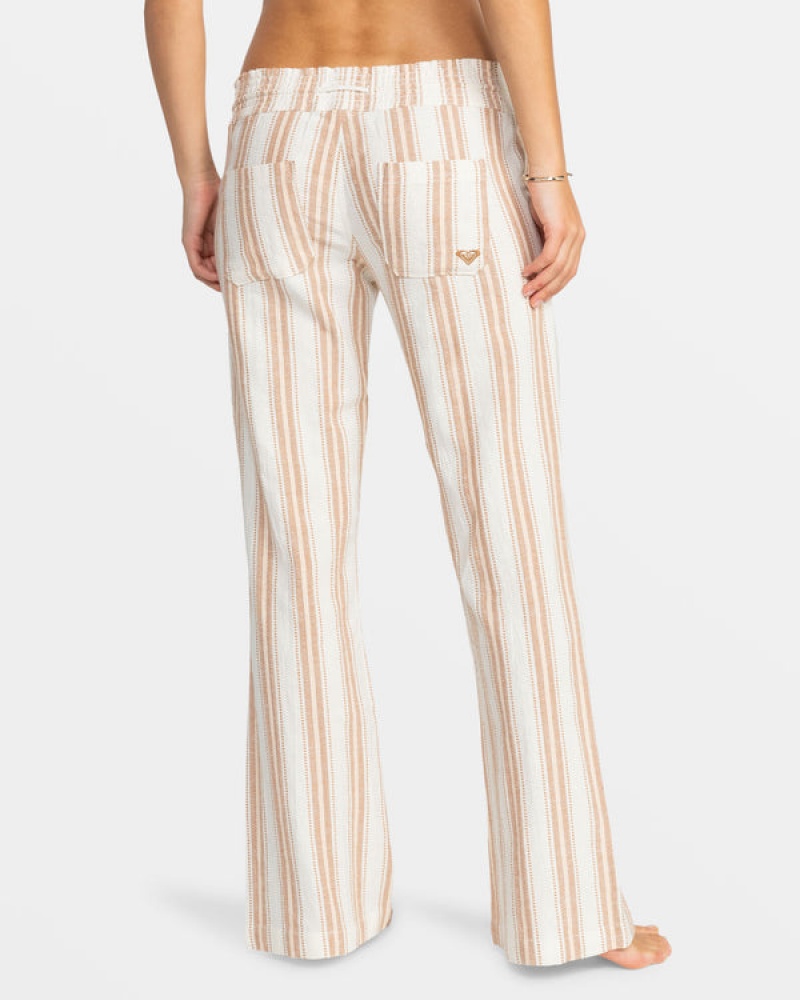 Roxy Oceanside Beach Flared Beach Pants | 03751-MDER