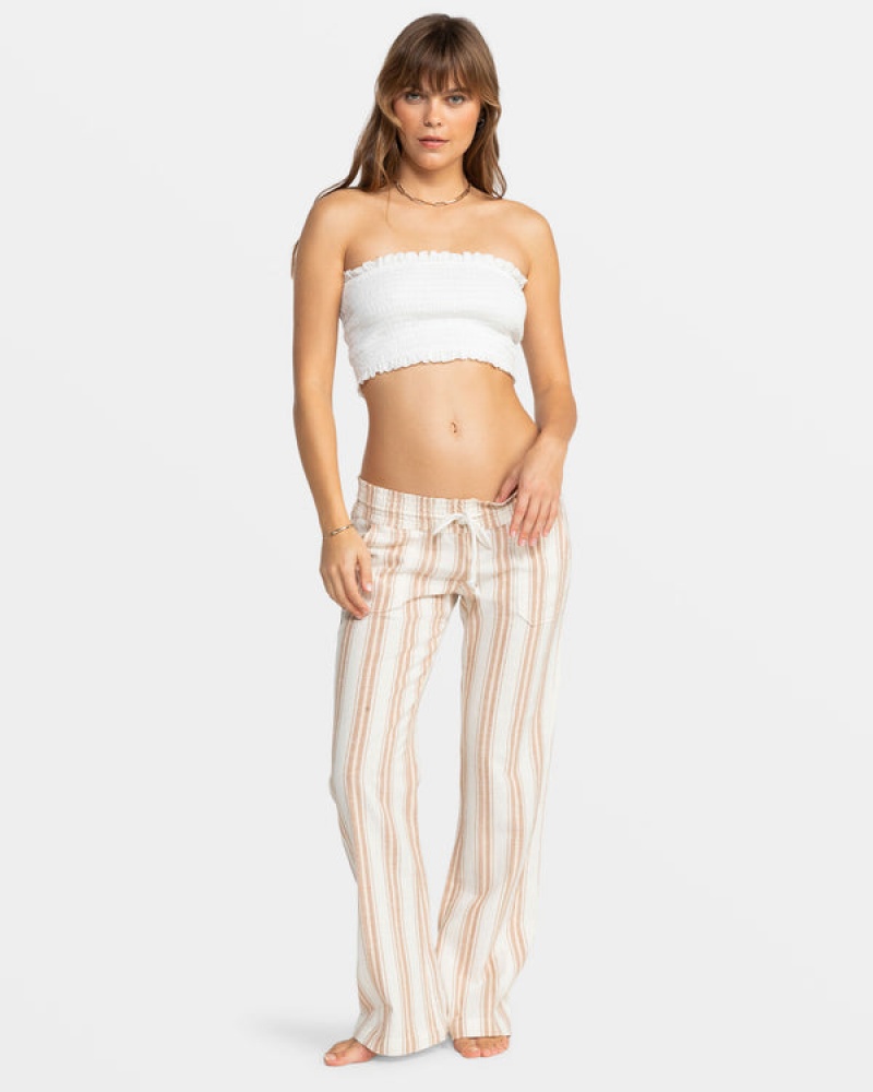 Roxy Oceanside Beach Flared Beach Pants | 03751-MDER