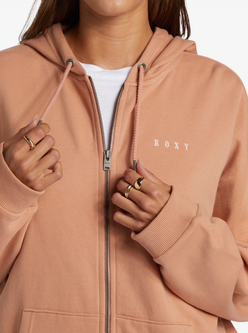 Roxy Oversized Evening Hike Hoodie | 97084-DFMT