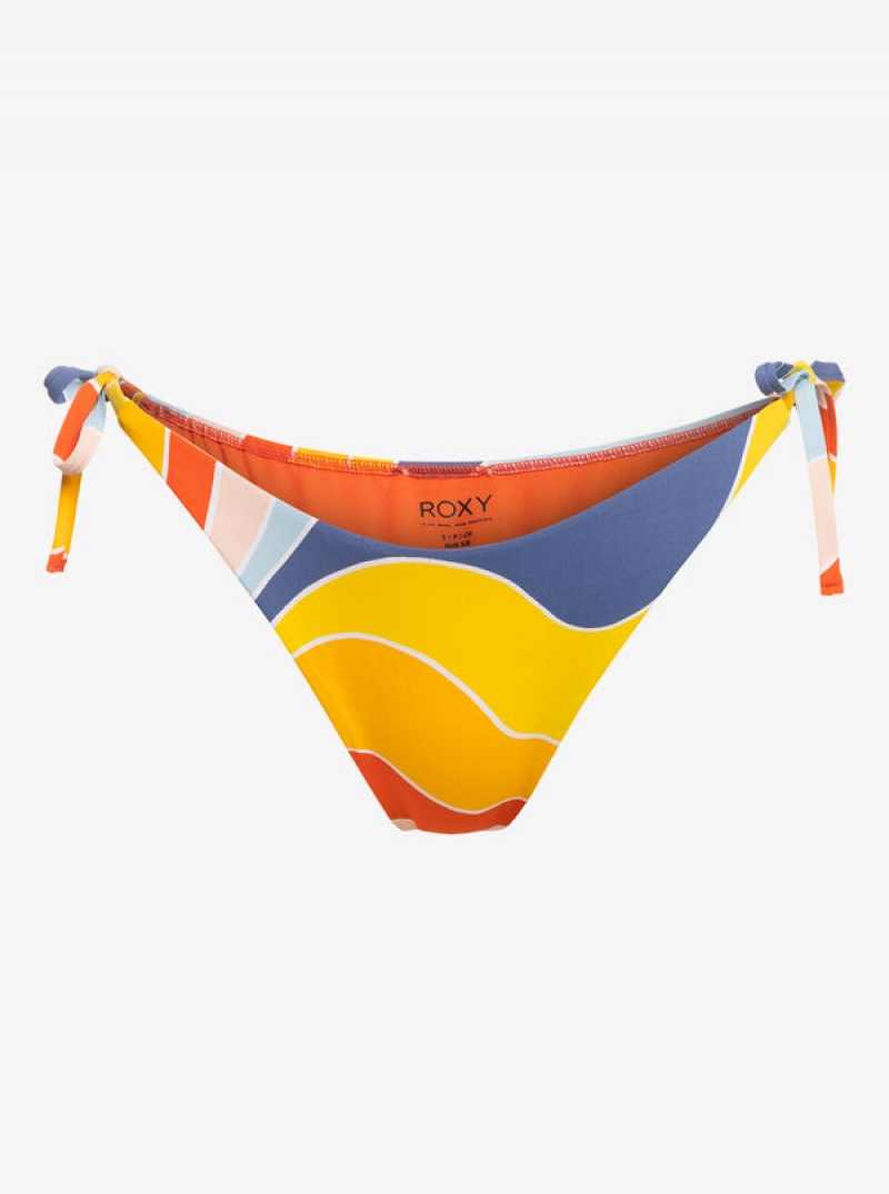 Roxy Palm Cruz Cheeky Bikini Bottoms | 08765-RTDP