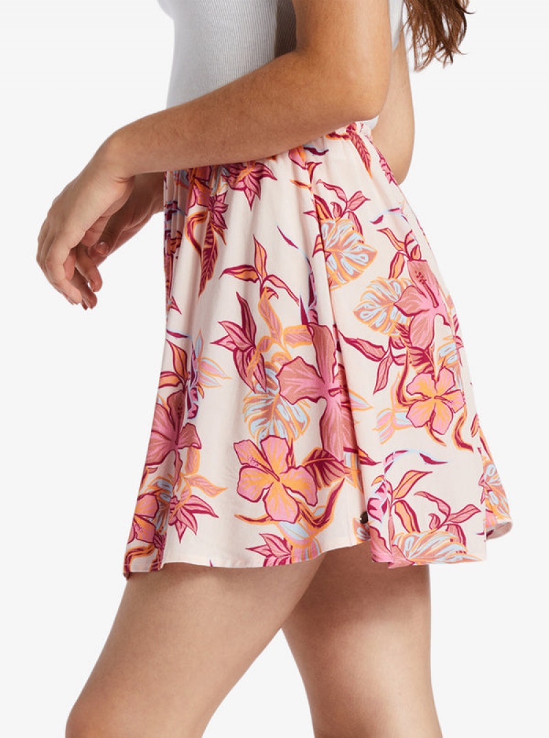 Roxy Para Paradise Drawstring Mini Skirts | 83621-QZBC