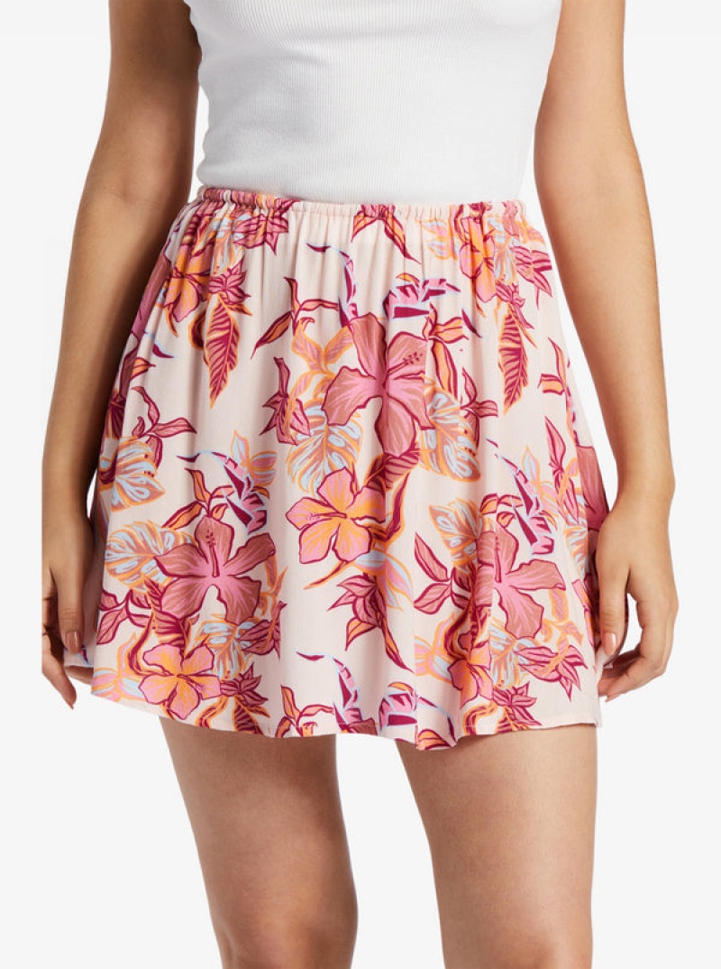 Roxy Para Paradise Drawstring Mini Skirts | 83621-QZBC