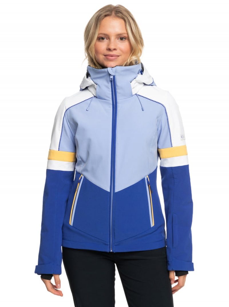 Roxy Peak Chic Technical Softshell Snowboard Jackets | 29078-VSDZ