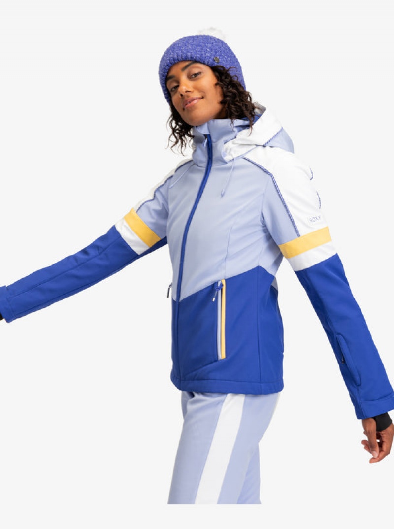 Roxy Peak Chic Technical Softshell Snowboard Jackets | 29078-VSDZ