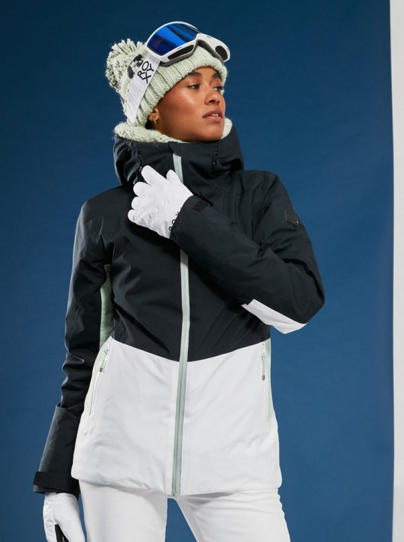 Roxy Peakside Technical Snowboard Jackets | 46092-YZEV